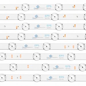 Listwy LED Samsung UE43J5600 BN96-36336A BN96-36337A komplet 8 sztuk
