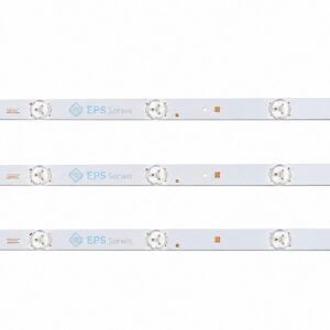 Listwy LED Sharp Blaupunkt CRH-P32CA3535T030751U-REV1.0, komplet 3 sztuki, 7 LED, 620 mm